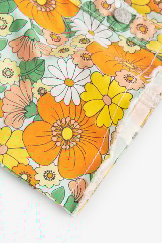 Robe chemise sans manches - Jaune