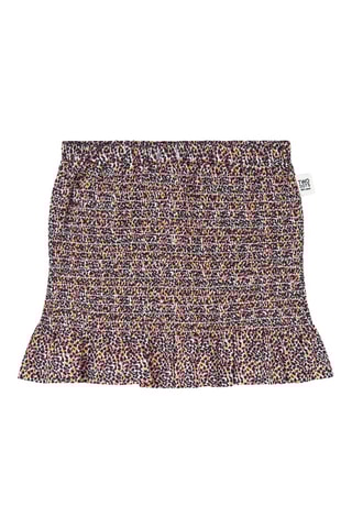 Jupe volantée - Multicolore