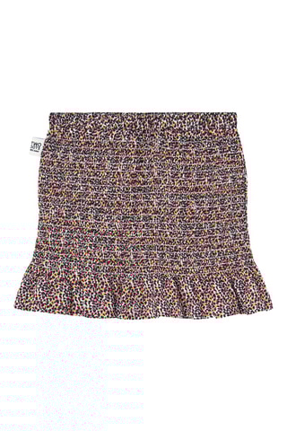 Jupe volantée - Multicolore