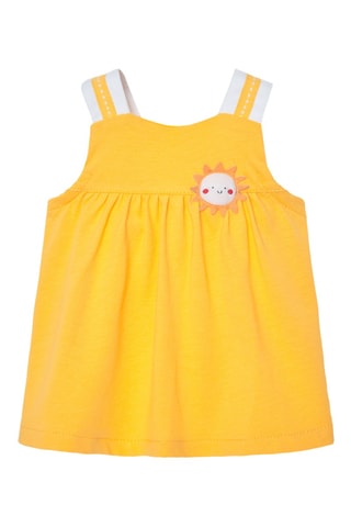 Top et pantalon - Blanc et jaune