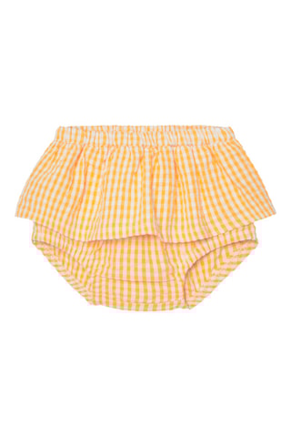 Robe et culotte - Blanc et jaune