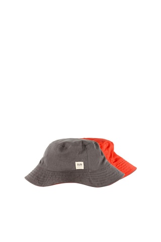 2 bobs - Gris et rouge