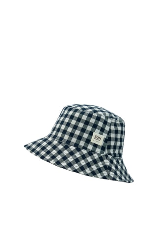 2 bobs - Bleu marine et blanc