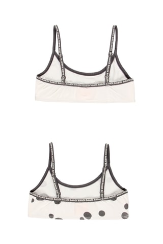 2 brassières - Blanc et noir