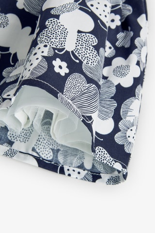 Robe patineuse - Bleu marine