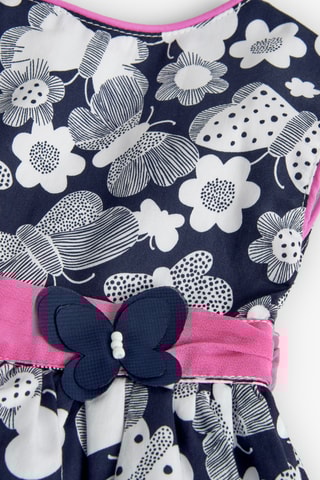 Robe patineuse - Bleu marine