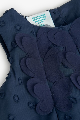 Robe trapèze sans manches - Bleu marine