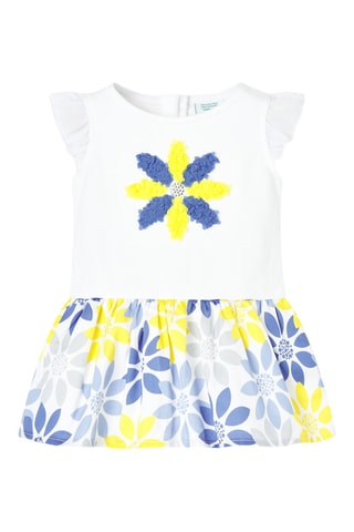 Robe trapèze - Blanc