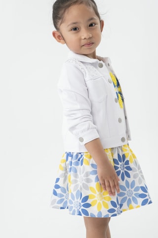 Robe trapèze - Blanc