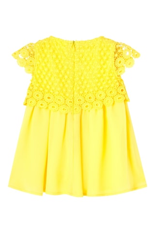 Robe trapèze - Jaune