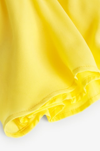 Robe trapèze - Jaune