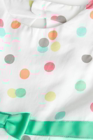 Robe trapèze sans manches - Blanc