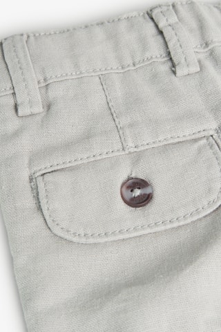 Pantalon en lin - Gris clair