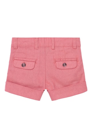 Bermuda en lin - Rose