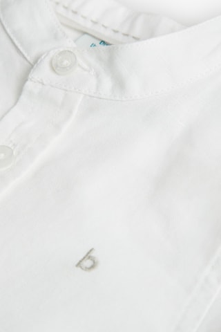 Chemise en lin - Blanc