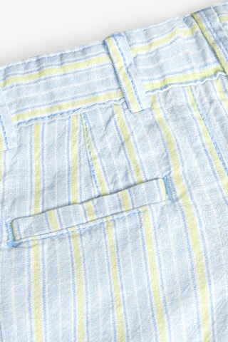 Bermuda en lin - Bleu