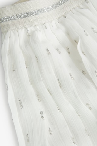 Jupe plissée - Blanc