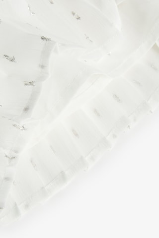 Jupe plissée - Blanc