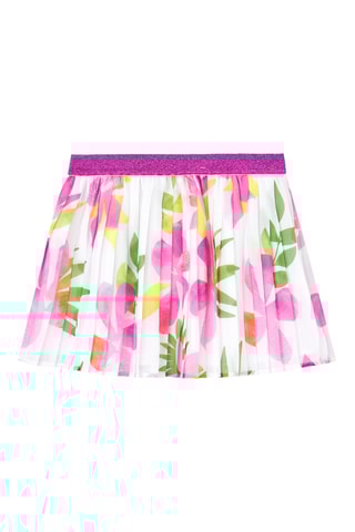 Jupe plissée - Blanc