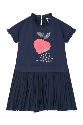 Robe trapèze - Bleu marine