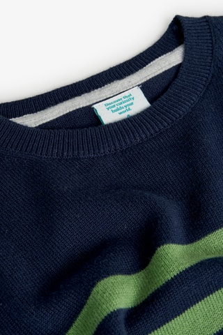 Pull - Bleu et vert