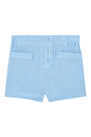 Chemise et short - Blanc et bleu clair