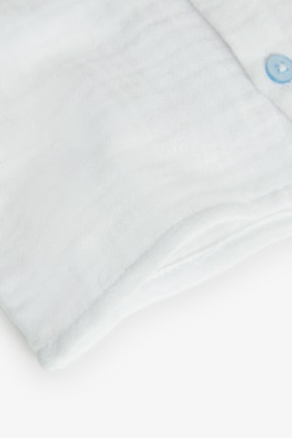 Chemise et short - Blanc et bleu clair