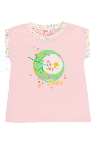 Pyjama - Rose et blanc