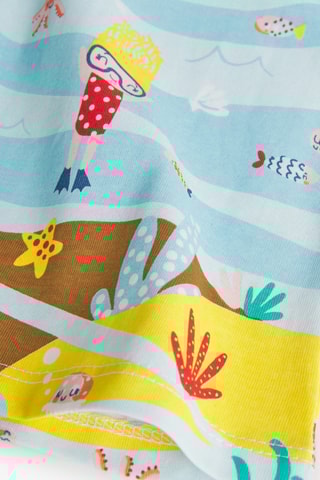 Robe trapèze sans manches - Blanc