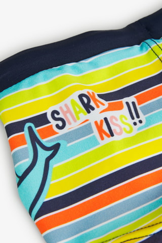 Bas de maillot - Bleu et jaune