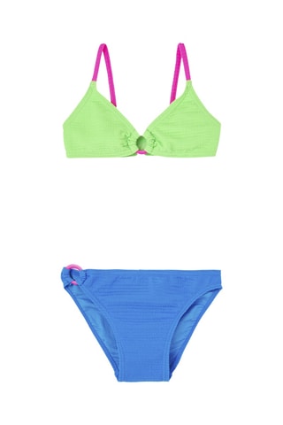 Maillot 2 pièces - Vert et bleu