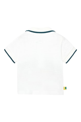 Polo et short - Blanc et bleu