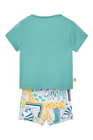 T-shirt et short - Vert et blanc