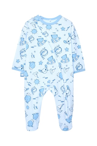 Grenouillère - Bleu clair