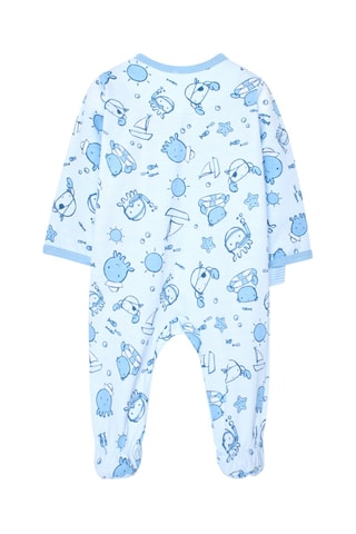 Grenouillère - Bleu clair