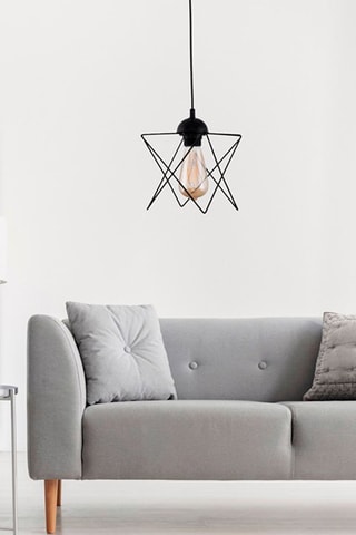 Lámpara de techo 205-P - Negro - 60 W