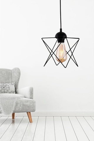 Lámpara de techo 205-P - Negro - 60 W