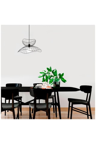 Lámpara de techo Farac - Negro - 60 W