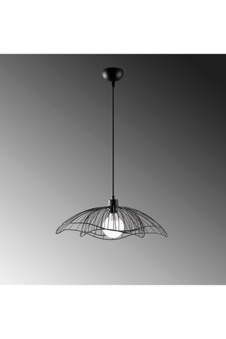 Lámpara de techo Farac - Negro - 60 W