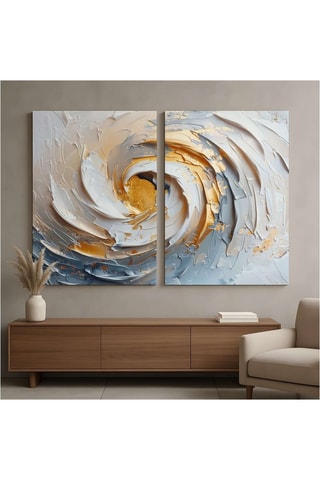 Diptyque en pin - 160 x 120 cm