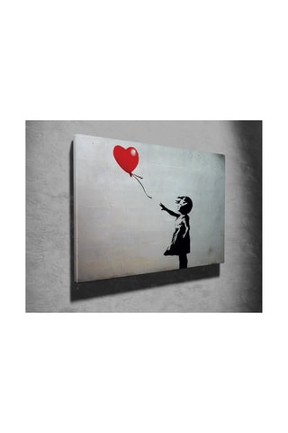 Cuadro «Niña con globo» Banksy - 50 x 70 cm