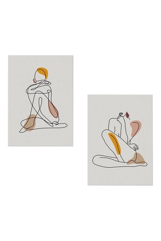 2 tableaux - 50 x 70 cm