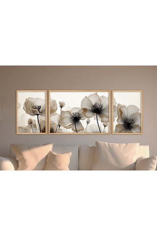 Trittico Huhu305 - 50 x 35 cm/70 x 50 cm