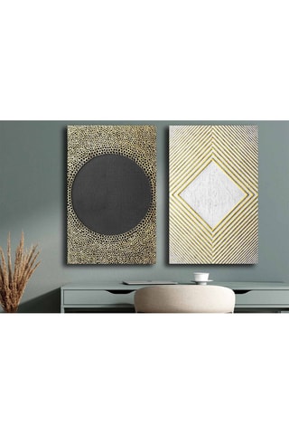 2 tableaux - 45 x 70 cm