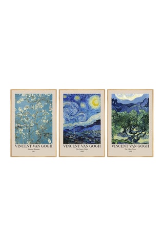 3 cuadros - Vincent van Gogh - 50 x 70 cm