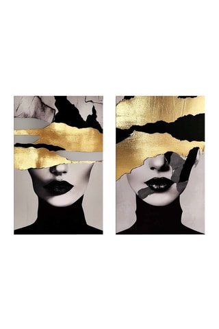 2 tableaux - 45 x 70 cm