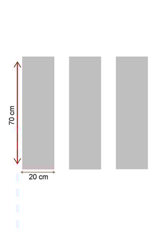 3 cuadros - 20 x 70 cm