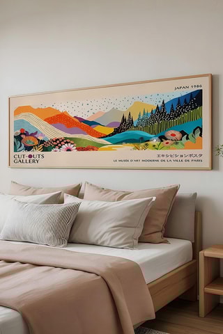 Tableau Yayoi Kusama - 50 x 120 cm