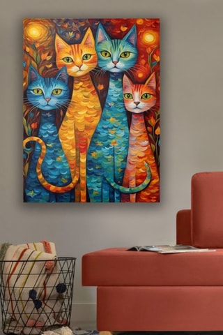 Tableau en bois - 100 x 70 cm