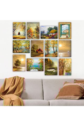 12 cuadros - 20 x 15 cm